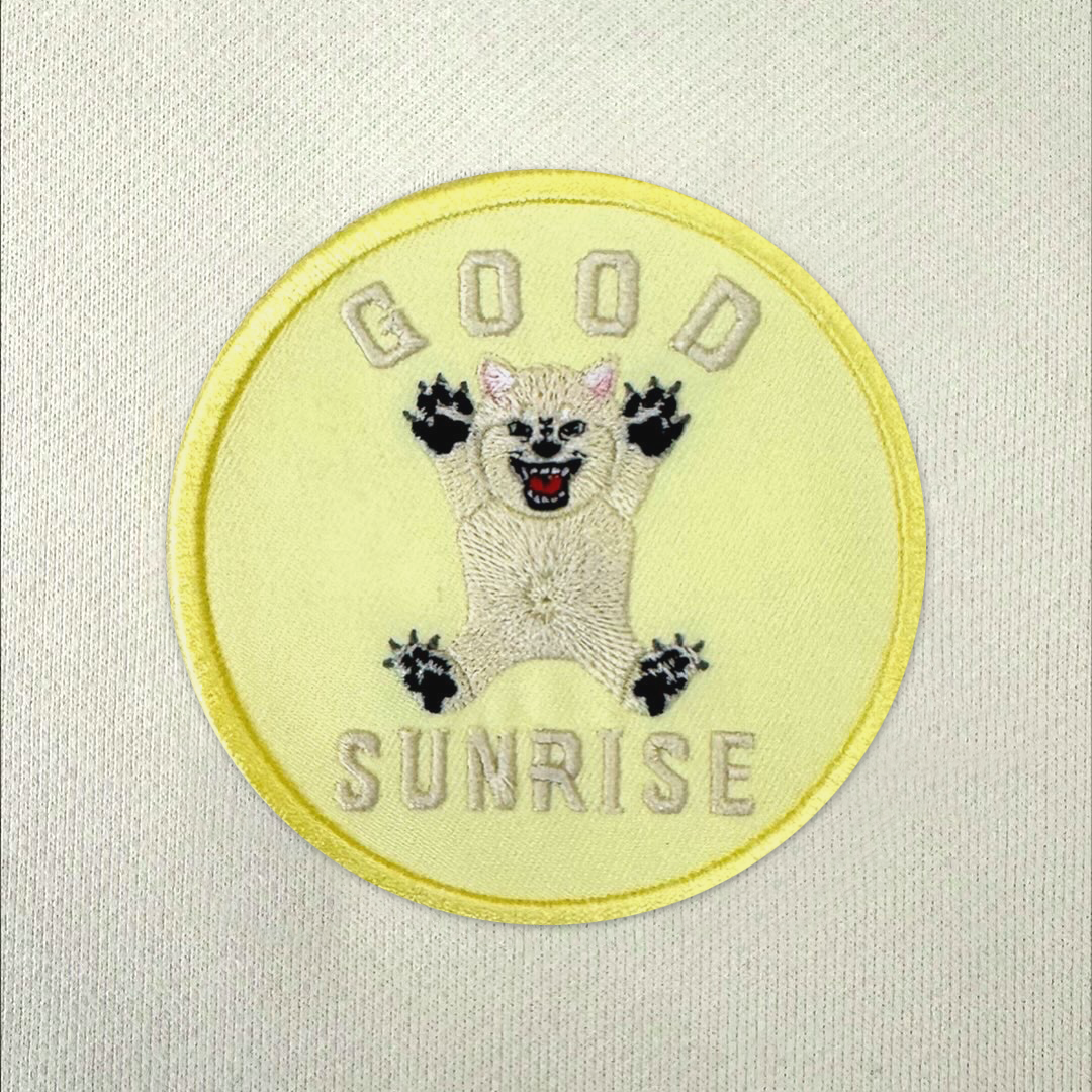 GekiShiba Round Patch HOODIE