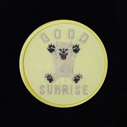 GekiShiba Round Patch HOODIE