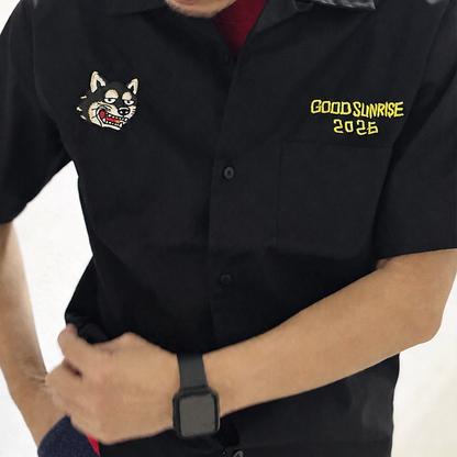 Gekishiba Open Collar Shirt