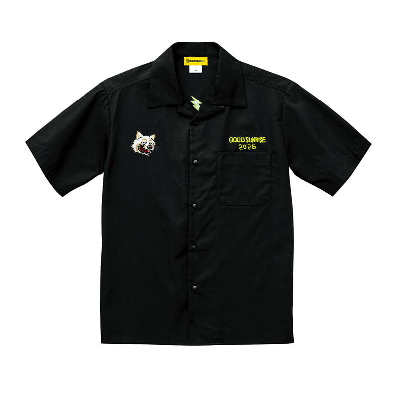 Gekishiba Open Collar Shirt