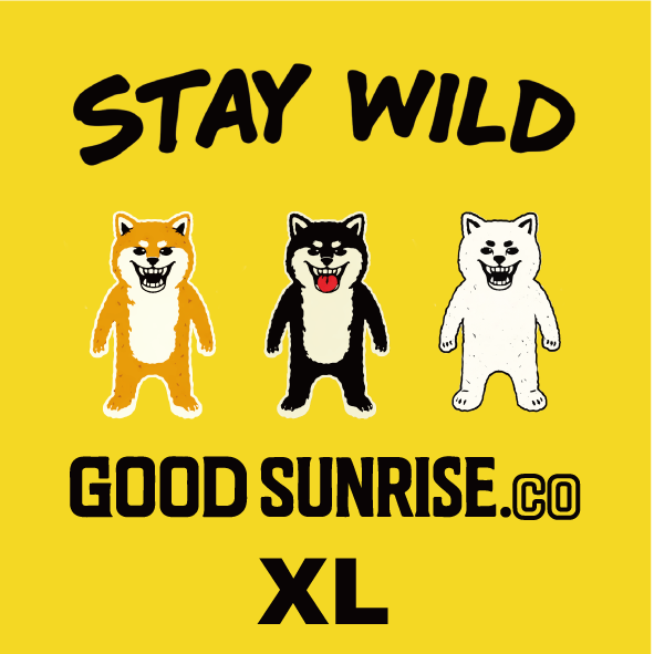 Gekishiba Stay Wild GRAPHIC Box T-SHIRT