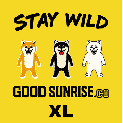 Gekishiba Stay Wild GRAPHIC Box T-SHIRT