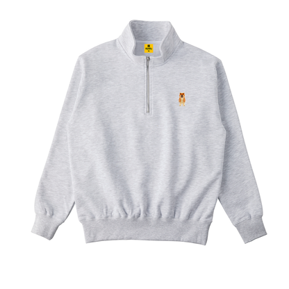 Gekishiba HALF ZIP SWEAT