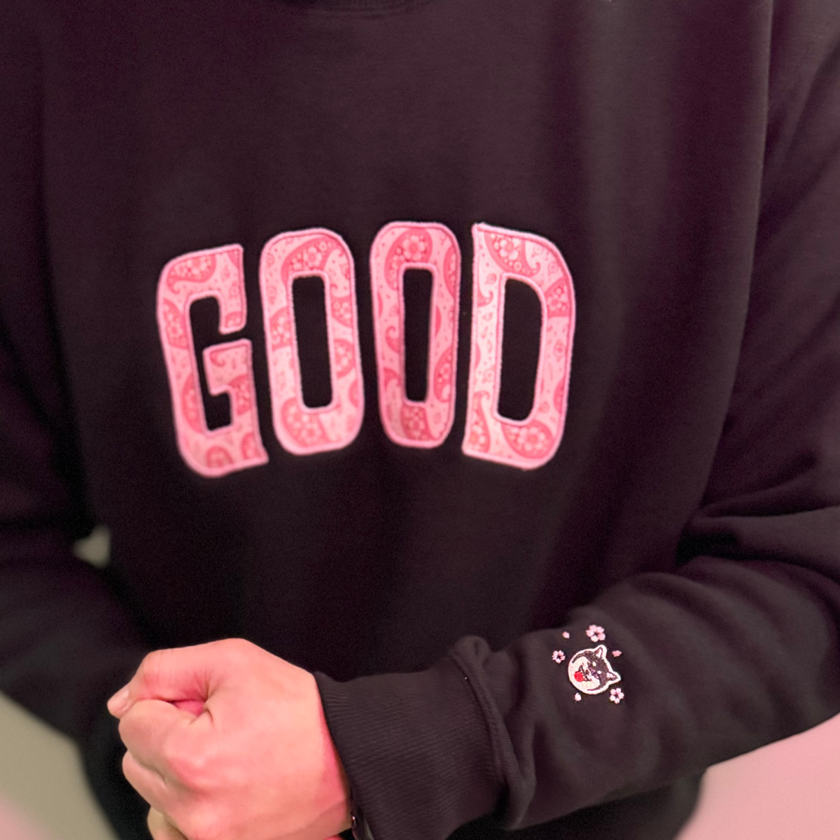 GOOD SAKURA Paisley Sweatshirt