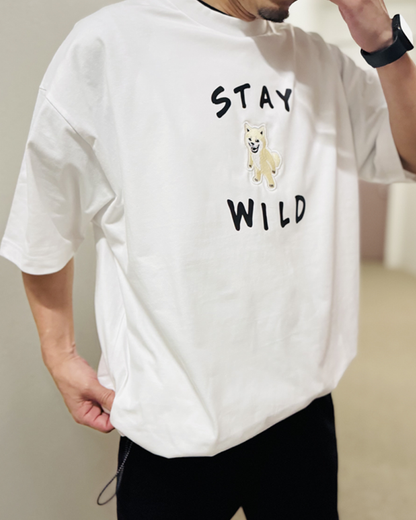 Gekishiba Stay Wild BIG45 T-SHIRT