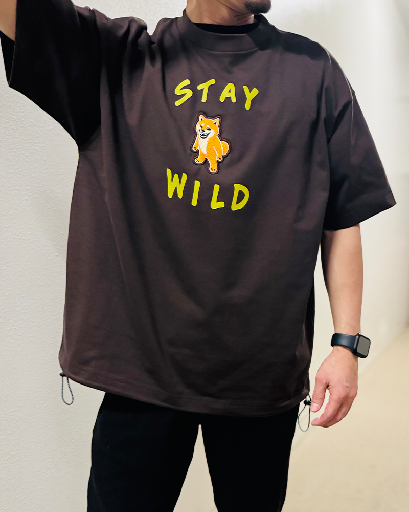 Gekishiba Stay Wild BIG45 T-SHIRT