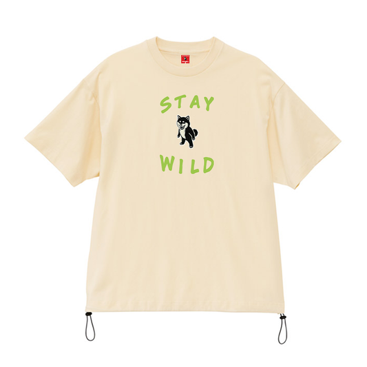 Gekishiba Stay Wild BIG45 T-SHIRT -New Color-