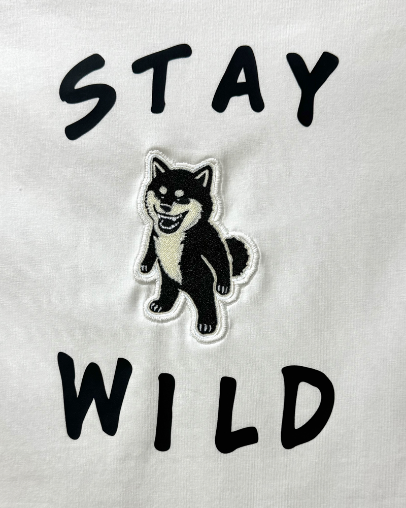 Gekishiba Stay Wild BIG45 T-SHIRT