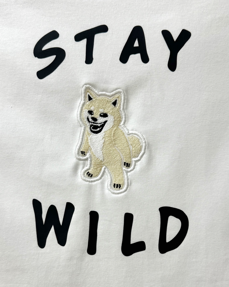 Gekishiba Stay Wild BIG45 T-SHIRT