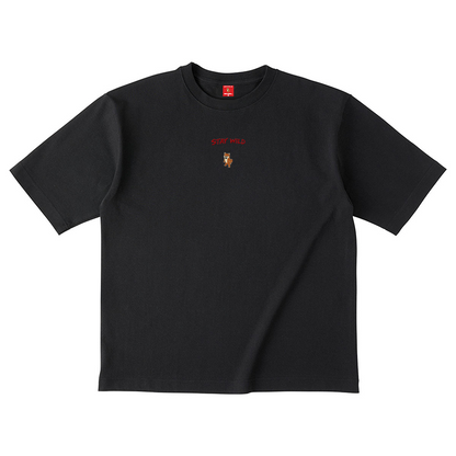 Gekishiba Stay Wild NEON Embroidery T-SHIRT