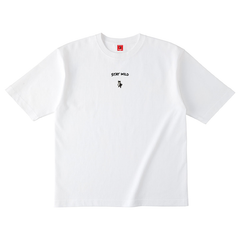 Gekishiba Stay Wild NEON Embroidery T-SHIRT