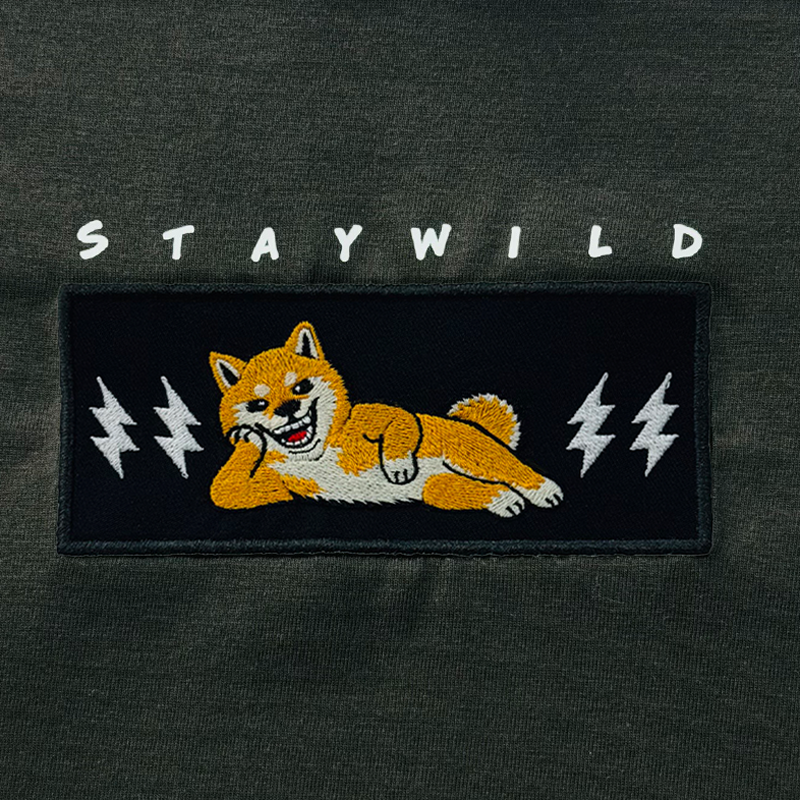Gekishiba Stay Wild Nirvana T-SHIRT