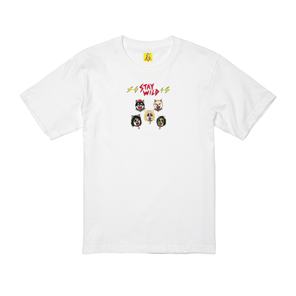 GekiShiba Stay Wild Rock T-SHIRT
