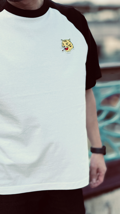 Iketora BACK PRINT RAGLAN T-SHIRT