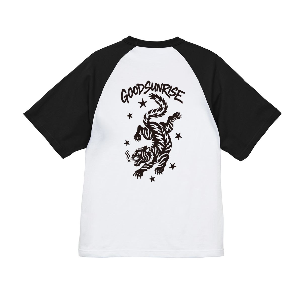 Iketora BACK PRINT RAGLAN T-SHIRT