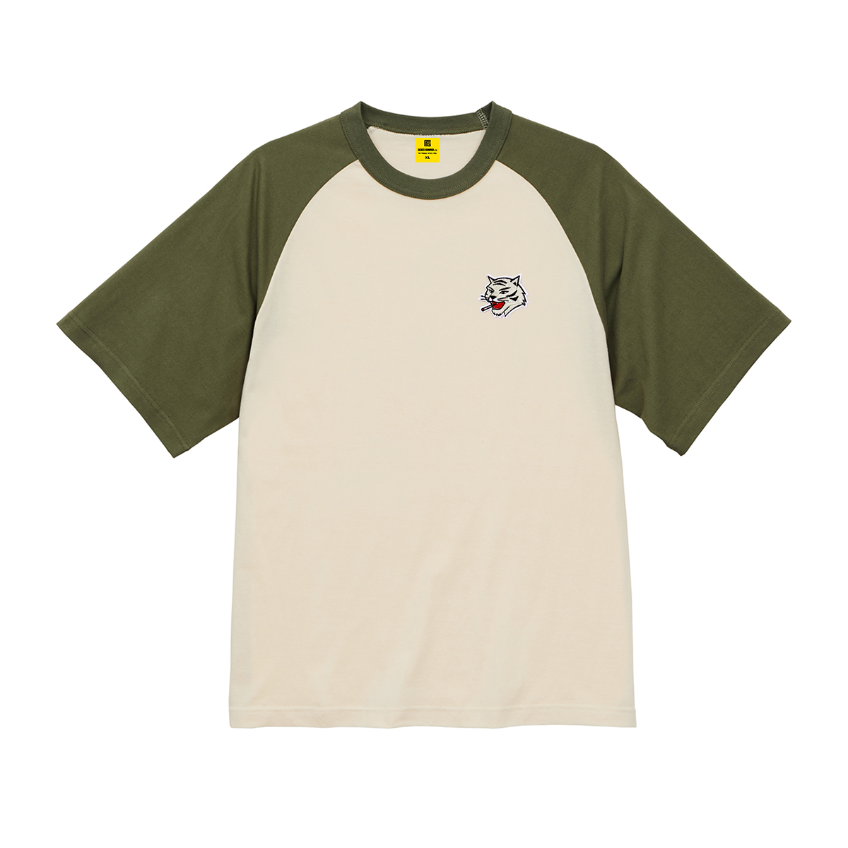 Iketora BACK PRINT RAGLAN T-SHIRT