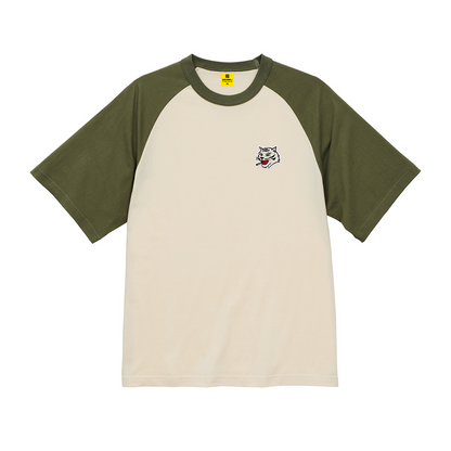 Iketora BACK PRINT RAGLAN T-SHIRT