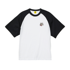 Iketora BACK PRINT RAGLAN T-SHIRT