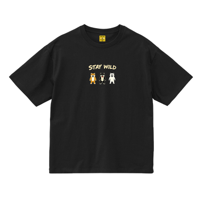 Gekishiba Stay Wild GRAPHIC Box T-SHIRT