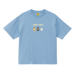 Gekishiba Stay Wild GRAPHIC Box T-SHIRT