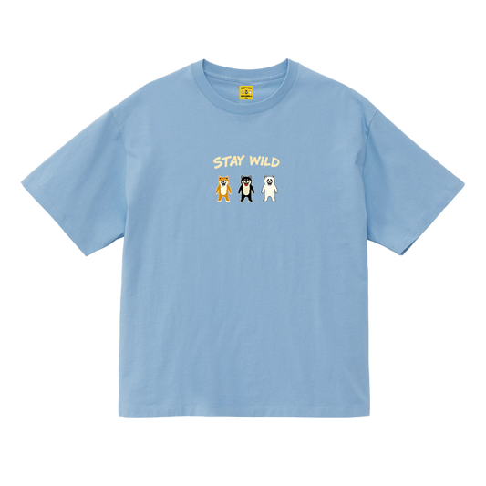 Gekishiba Stay Wild GRAPHIC Box T-SHIRT