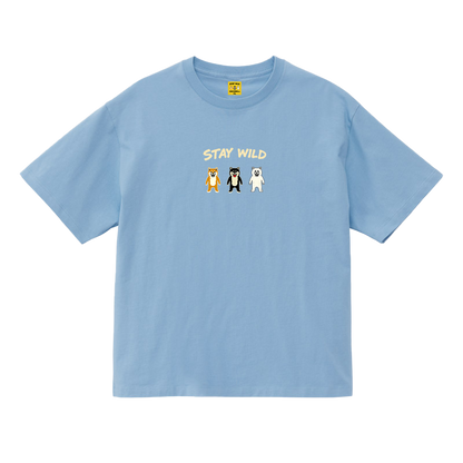 Gekishiba Stay Wild GRAPHIC Box T-SHIRT