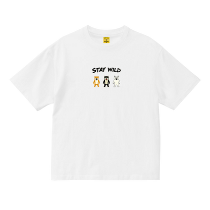 Gekishiba Stay Wild GRAPHIC Box T-SHIRT