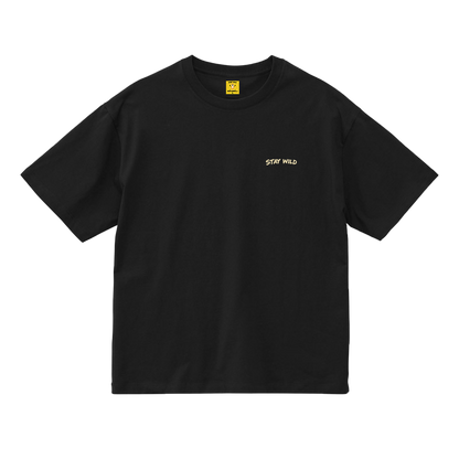 Gekishiba Stay Wild BackPrint Box T-SHIRT