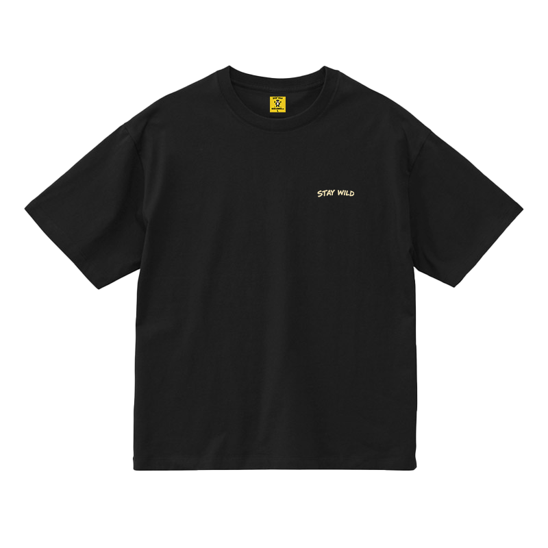 Gekishiba Stay Wild BackPrint Box T-SHIRT