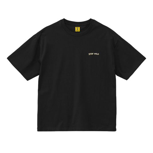 Gekishiba Stay Wild BackPrint Box T-SHIRT