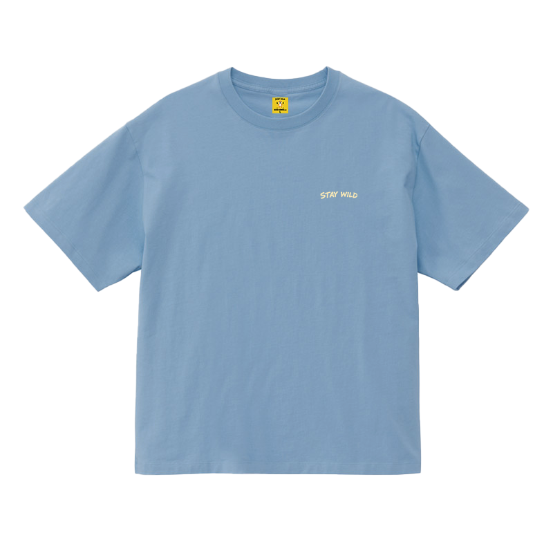 Gekishiba Stay Wild BackPrint Box T-SHIRT