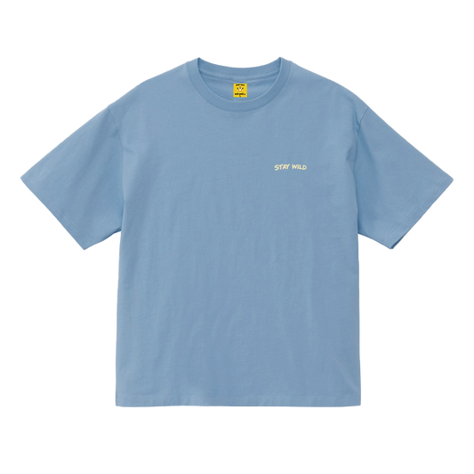 Gekishiba Stay Wild BackPrint Box T-SHIRT