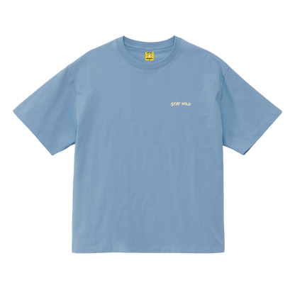 Gekishiba Stay Wild BackPrint Box T-SHIRT