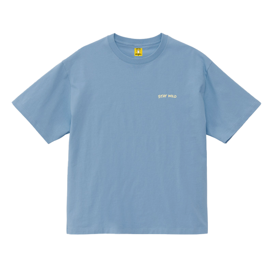 Gekishiba Stay Wild BackPrint Box T-SHIRT