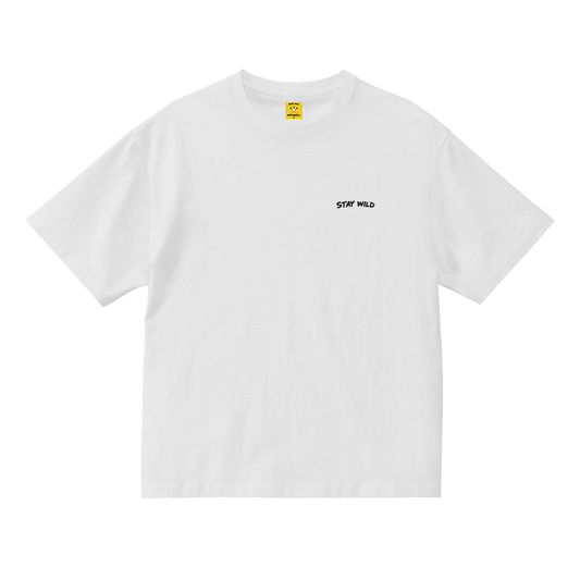 Gekishiba Stay Wild BackPrint Box T-SHIRT