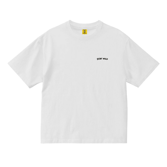 Gekishiba Stay Wild BackPrint Box T-SHIRT