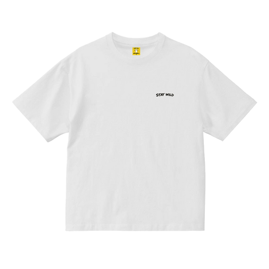 Gekishiba Stay Wild BackPrint Box T-SHIRT